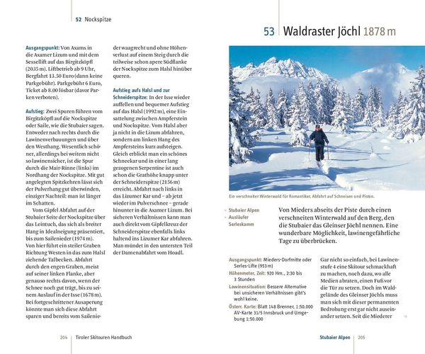 Produktbild: Tiroler Skitouren Handbuch