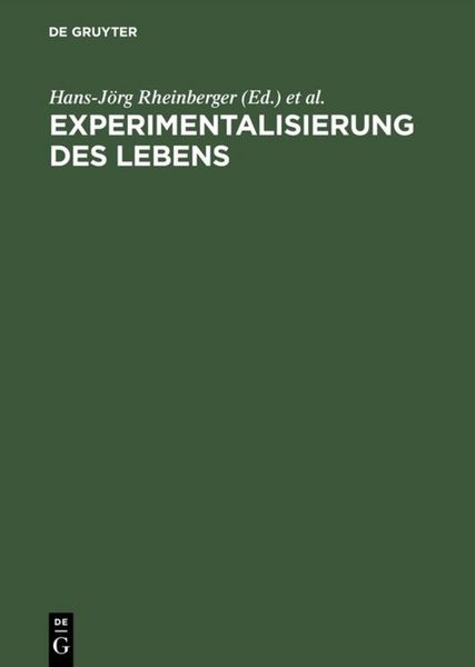 Produktbild: Experimentalisierung des Lebens