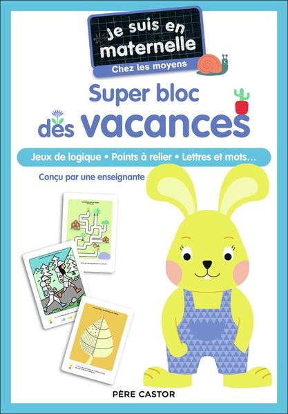 Produktbild: Je suis en maternelle - Super bloc des vacances - Chez les moyens