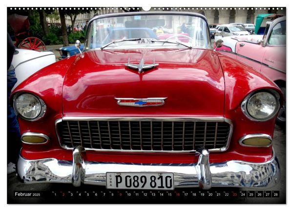 Produktbild: Auto-Legenden Chevrolet Bel Air (hochwertiger Premium Wandkalender 2025 DIN A2 quer), Kunstdruck in Hochglanz