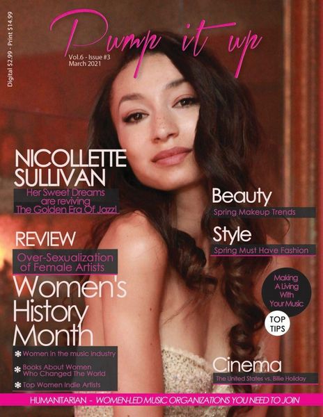 Produktbild: Pump it up Magazine - Nicollette Sullivan - Women's History Month Edition