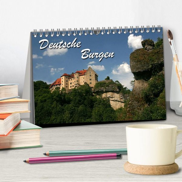 Produktbild: Deutsche Burgen (Tischkalender 2027 DIN A5 quer), CALVENDO Monatskalender