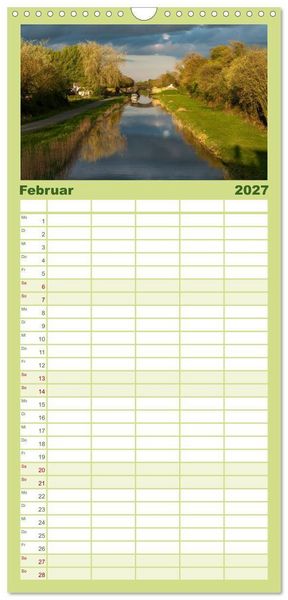 Produktbild: Familienplaner 2027 - Mystisches Irland mit 5 Spalten (Wandkalender, 21 x 45 cm) CALVENDO