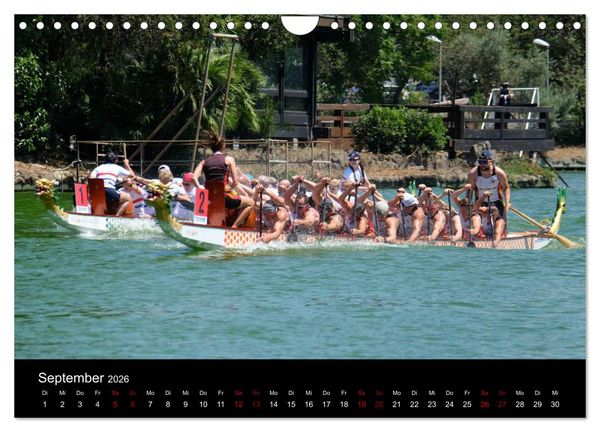 Produktbild: Drachenboot - MissionRome (Wandkalender 2026 DIN A4 quer), CALVENDO Monatskalender