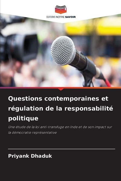 Produktbild: Questions contemporaines et r&eacute;gulation de la responsabilit&eacute; politique