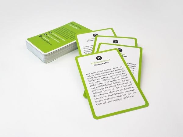 Produktbild: Errate die Story. Um was geht&rsquo;s? 50 Fragen und Antworten f&uuml;r B&uuml;chermenschen