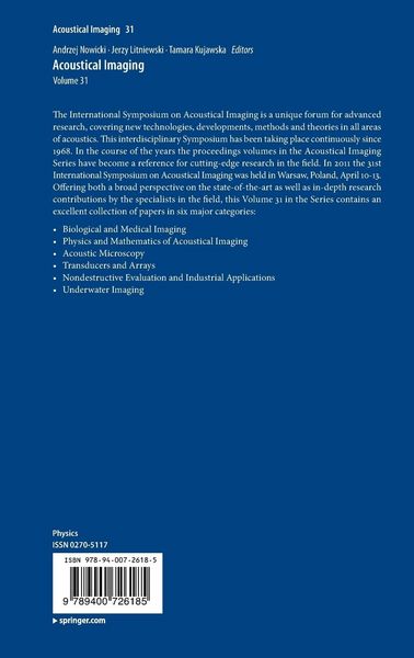 Produktbild: Acoustical Imaging