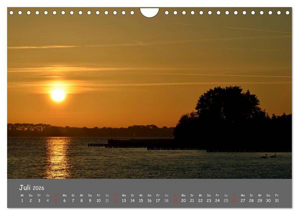Produktbild: Wundersch&ouml;ne Landschaften des Nordens (Wandkalender 2026 DIN A4 quer), CALVENDO Monatskalender