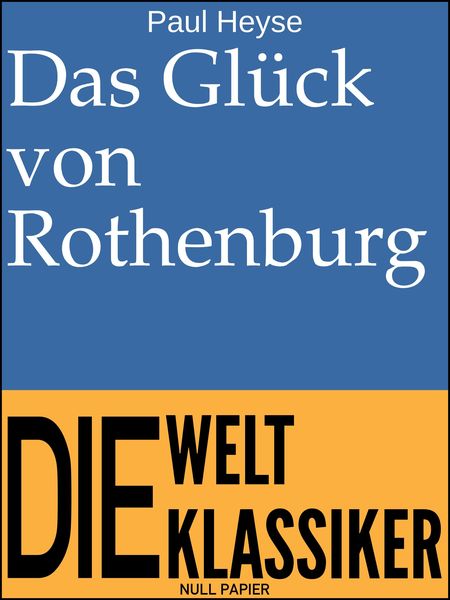 Produktbild: Das Gl&uuml;ck von Rothenburg