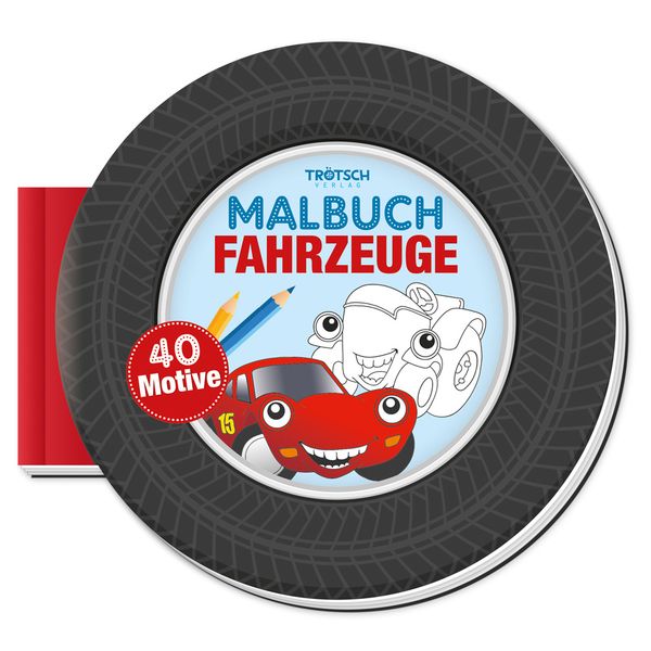 Produktbild: Tr&ouml;tsch Malbuch Fahrzeuge Malbuch