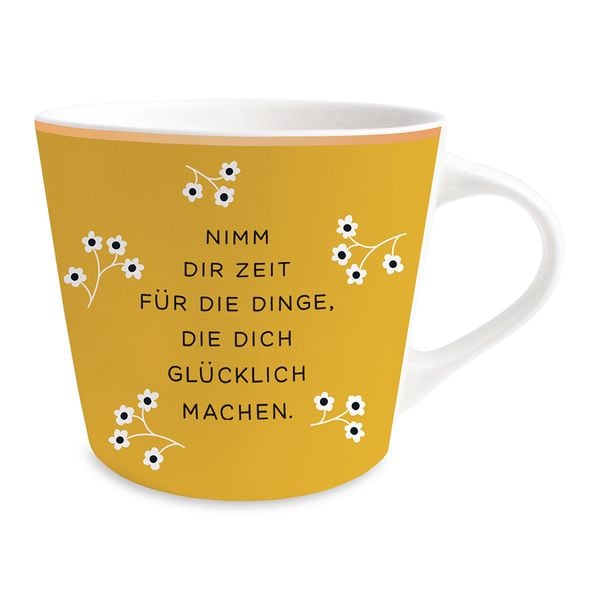 Produktbild: Goldtasse Nimm dir Zeit