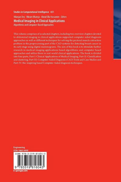 Produktbild: Medical Imaging in Clinical Applications