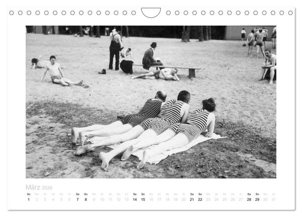 Produktbild: Sommer, Strand und Mode - gen&uuml;&szlig;liche Stunden (Wandkalender 2026 DIN A4 quer), CALVENDO Monatskalender
