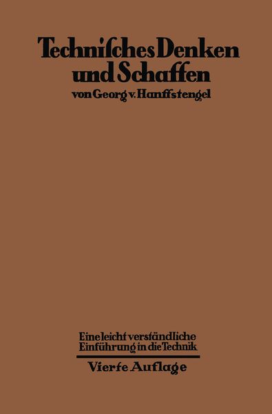 Produktbild: Technisches Denken und Schaffen