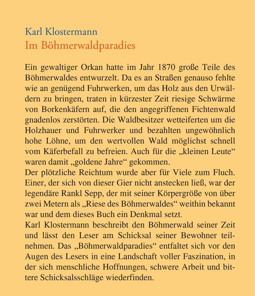 Produktbild: Im B&ouml;hmerwaldparadies