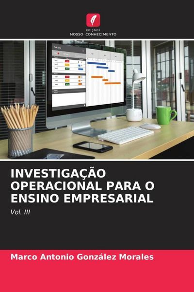 Produktbild: Gonz&aacute;lez Morales, M: Investiga&ccedil;&atilde;o Operacional Para O Ensino