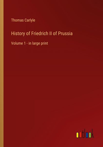 Produktbild: History of Friedrich II of Prussia