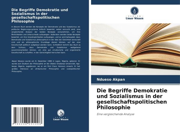 Produktbild: Die Begriffe Demokratie und Sozialismus in der gesellschaftspolitischen Philosophie