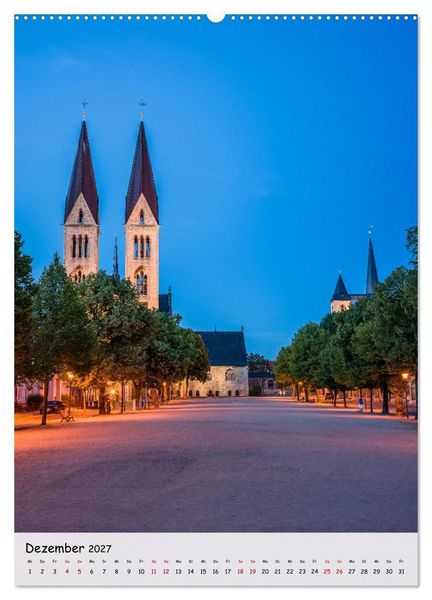 Produktbild: Halberstadt - Architektur, die Geschichten erz&auml;hlt (Wandkalender 2027 DIN A2 hoch), CALVENDO Monatskalender