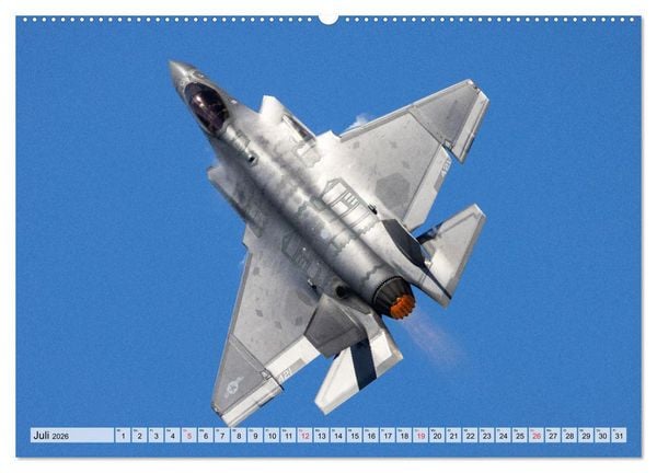 Produktbild: Milit&auml;rjets aus aller Welt (Wandkalender 2026 DIN A2 quer), CALVENDO Monatskalender