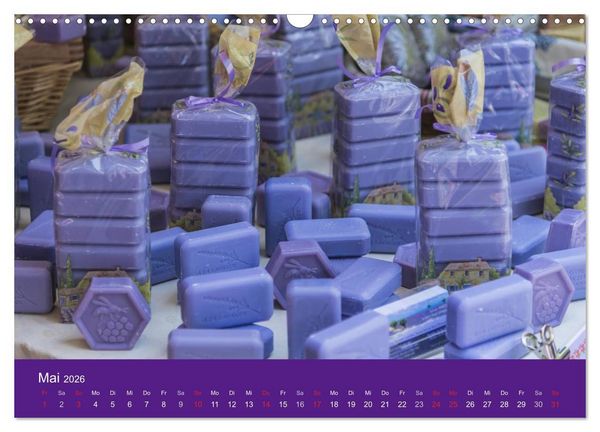 Produktbild: March&eacute; Provencal - M&auml;rkte der Provence (Wandkalender 2026 DIN A3 quer), CALVENDO Monatskalender