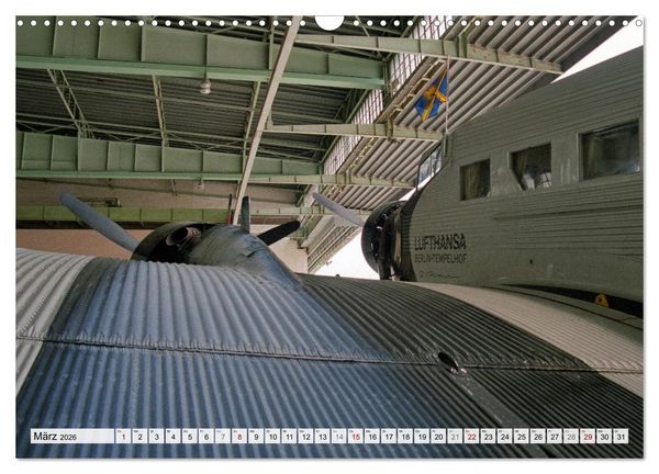 Produktbild: Junkers Ju-52 Rundflug &uuml;ber Berlin (Wandkalender 2026 DIN A3 quer), CALVENDO Monatskalender