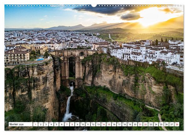 Produktbild: Sublimes paysages d'Espagne (Calendrier mural 2026 DIN A2 vertical), CALVENDO calendrier mensuel