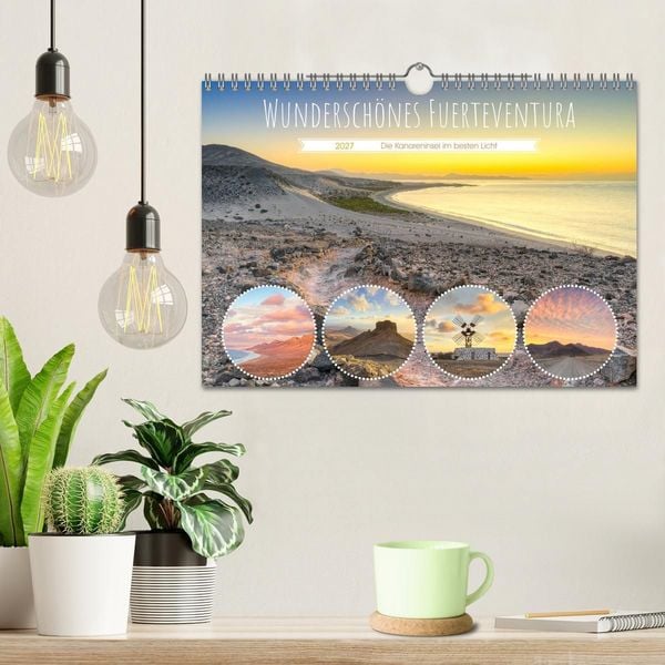 Produktbild: Wundersch&ouml;nes Fuerteventura (Wandkalender 2027 DIN A4 quer), CALVENDO Monatskalender