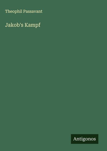 Produktbild: Jakob's Kampf