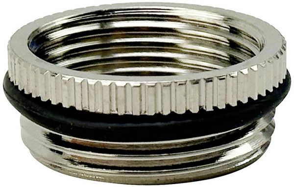 Produktbild: TRU COMPONENTS TC-11032916 REM25-M20 Kabelverschraubung Reduzierung M25 M20 Messing (vernickelt) 1 St.
