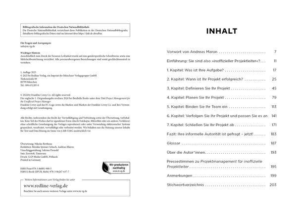 Produktbild: Projektmanagement f&uuml;r inoffizielle Projektleiter
