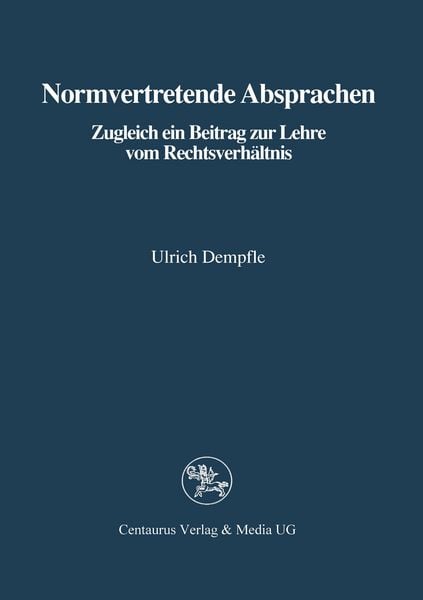 Produktbild: Normvertretende Absprachen