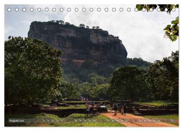 Produktbild: Reise nach Sri Lanka (Tischkalender 2026 DIN A5 quer), CALVENDO Monatskalender