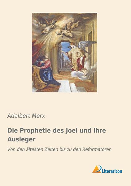 Produktbild: Die Prophetie des Joel und ihre Ausleger