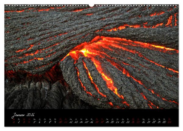 Produktbild: Kilauea Volcano Hawaii - Auf den Spuren von Feuerg&ouml;ttin Pele (Wandkalender 2026 DIN A2 quer), CALVENDO Monatskalender