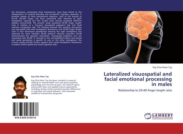 Produktbild: Lateralized visuospatial and facial emotional processing in males
