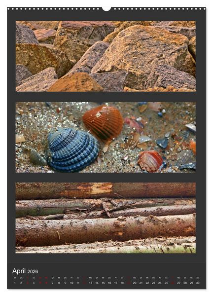 Produktbild: Naturfarben entdecken (hochwertiger Premium Wandkalender 2026 DIN A2 hoch), Kunstdruck in Hochglanz