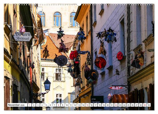 Produktbild: Bratislava die slowakische Sch&ouml;nheit (hochwertiger Premium Wandkalender 2026 DIN A2 quer), Kunstdruck in Hochglanz
