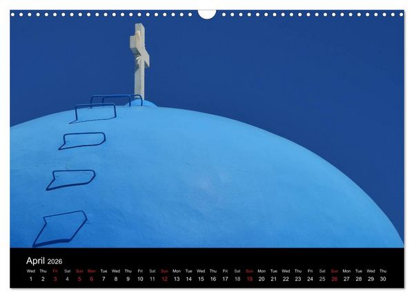 Produktbild: Churches and monasteries in Greece (Wall Calendar 2026 DIN A3 landscape), CALVENDO 12 Month Wall Calendar
