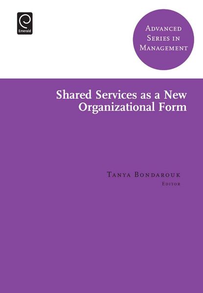 Produktbild: Shared Services as a New Organizational Form