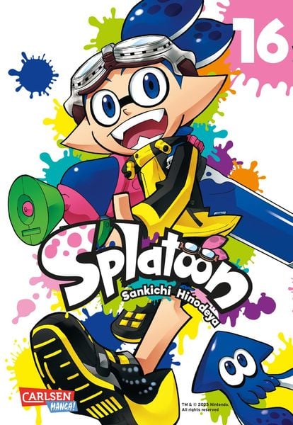 Splatoon 16, Taschenbuch von Sankichi Hinodeya, Carlsen