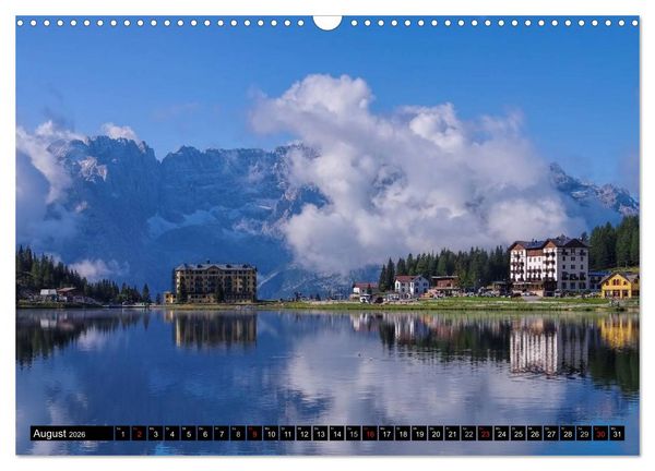 Produktbild: Die Dolomiten - Traumhafte Welt aus Stein (Wandkalender 2026 DIN A3 quer), CALVENDO Monatskalender