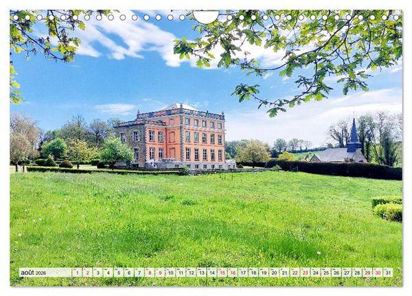 Produktbild: Circuit en Wallonie (Calendrier mural 2026 DIN A4 vertical), CALVENDO calendrier mensuel