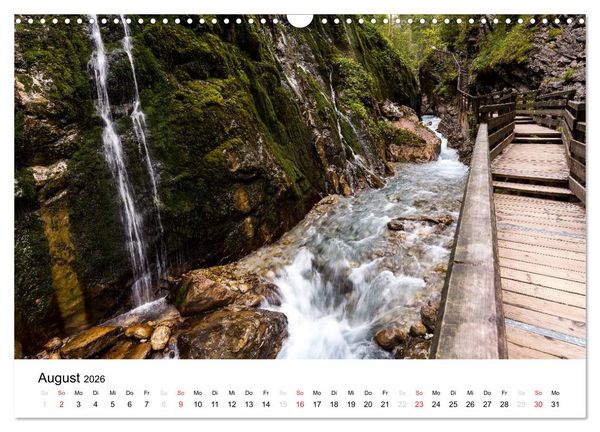 Produktbild: Reizvolle Gew&auml;sser im Berchtesgadener Land (Wandkalender 2026 DIN A3 quer), CALVENDO Monatskalender
