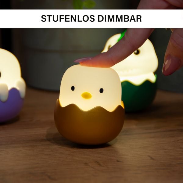 Produktbild: Eggys Mystery Lights Akku Nachtlicht Sammelbox mit praktischem Anh&auml;nger