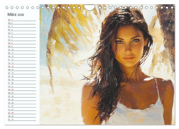 Produktbild: Frauen im Sommer. Lebensfreude, Sonne und Strand (Wandkalender 2026 DIN A4 quer), CALVENDO Monatskalender