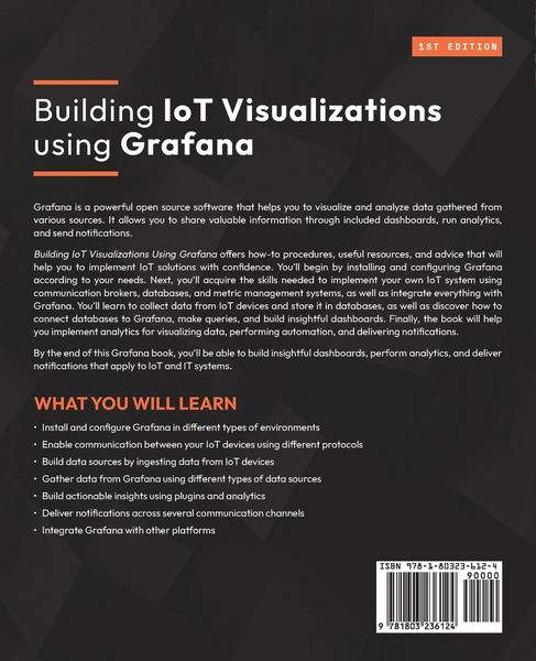 Produktbild: Building IoT Visualizations using Grafana
