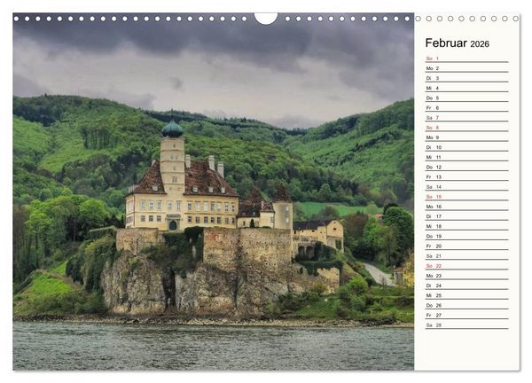 Produktbild: Die Wachau - An der Donau zwischen Melk und Krems (Wandkalender 2026 DIN A3 quer), CALVENDO Monatskalender