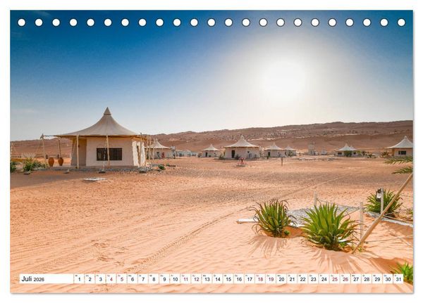 Produktbild: Oman - Perle des Orients (Tischkalender 2026 DIN A5 quer), CALVENDO Monatskalender