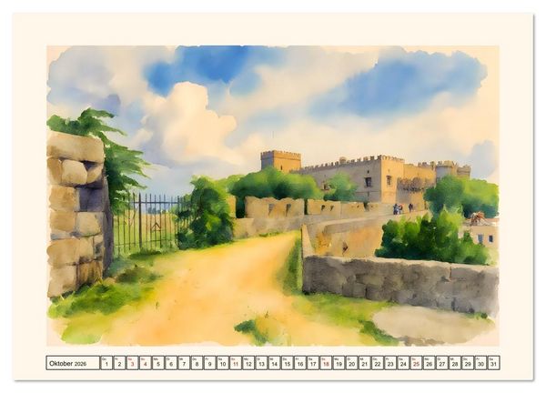 Produktbild: Zauberhafte griechische Inselwelt (Wandkalender 2026 DIN A3 quer), CALVENDO Monatskalender